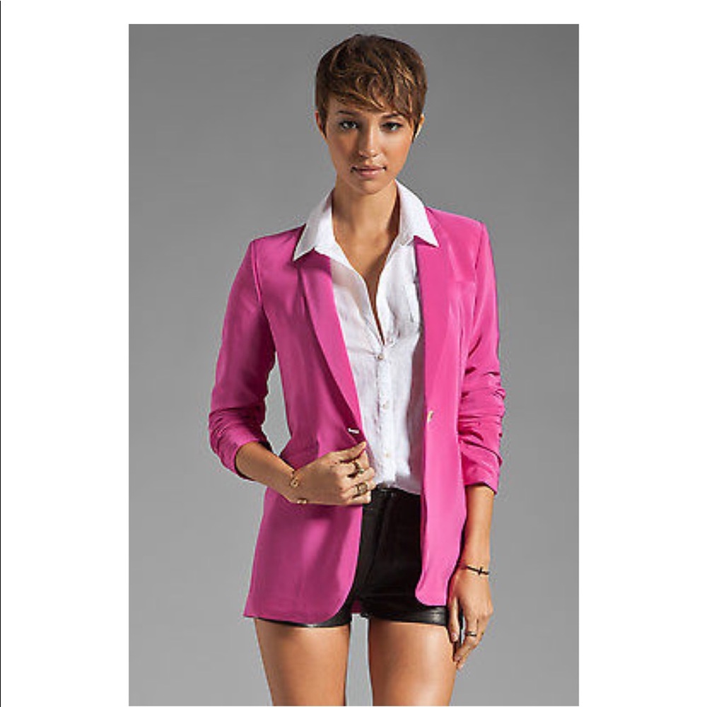 Elizabeth and James Pink Blazer size 6